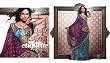 Anandani Lehenga Saree / Sari fabric for Party wear with Free Jewelry