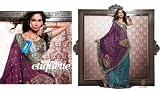 Anandani Lehenga Saree / Sari fabric for Party wear with Free Jewelry