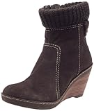 Clarks Mews Buzz 203467374, Damen Stiefel, Braun (Ebony Suede), EU 39 (UK 5.5)