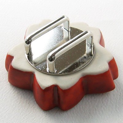 かさねの色目帯留め 花衣