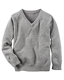 カーターズ Carter's Vネック セーター & ベビー・デポ モスリン ウォッシュクロス Long-Sleeve V-Neck Sweater 3M (55-61cm) [並行輸入品]