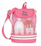 Fruit Frappe By Upper Canada Knapsack Gift Set In Pink Grapefruit Tangelo - Bubble Bath And Body Smoothie, 2.2-LB Bags