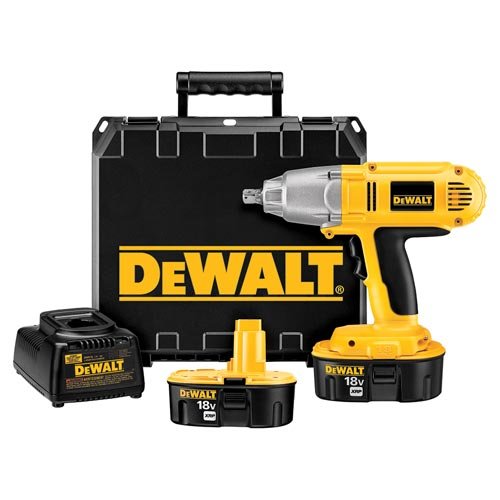 Factory-Reconditioned DEWALT DW059K-2R 18-Volt 12-Inch Cordless Impact Wrench Kit
