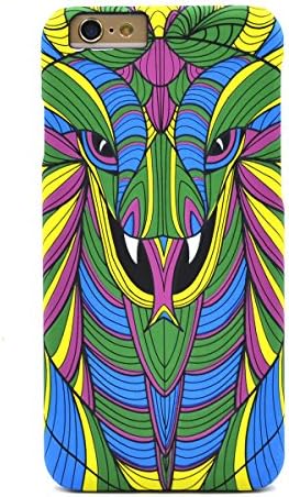 iphone 6 Plus Case ，Totem Tribal Pattern Printing Matte Plain Forest Series Glowing Luminous Glow in the Dark Noctilucence Night-luminous Products for Iphone 6 Plus/5.5" Case (python 5.5)
