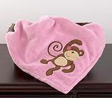 Cocalo Melanie the Monkey Sherpa Blanket