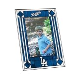 MLB Los Angeles Dodgers Art Glass Frame