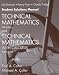 Technical Mathematics with Calculus, Fifth Edition and Technical Mathematics, Fifth Edition Student Solutions Manual