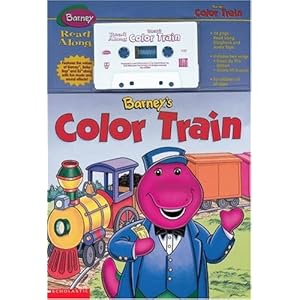 Barney's Color Train with Book: Gayla Amaral, Darrell Baker ...