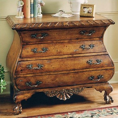 Heritage Chantilly Bombe Chest