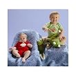 Set of Red and Green Infant Onesie - 3 - 6 Months - Set of 2