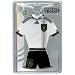 Mini Kit Fussball Trikot f�rs Auto mit Sauger, Deutschland-Design, 20x28,8x1 cm