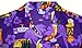 V.H.O Funky Hawaiian Shirt, Beerbottlepurple, XL