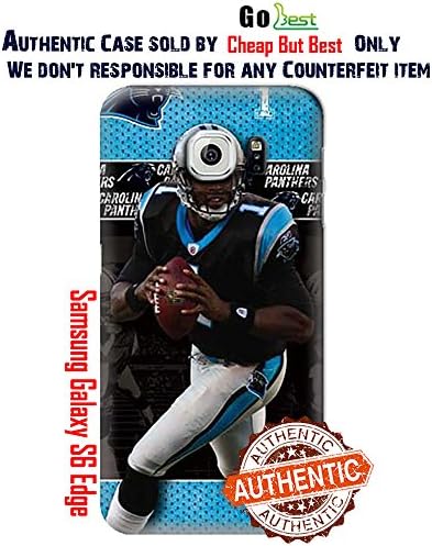 S6 Edge Case, NFL - Cam Newton Action Shot Carolina Panthers - Samsung Galaxy S6 Edge Case - High Quality PC Case