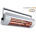 Infrarot Heizstrahler SOLAMAGIC 2000W ECO+ ohne Schalter; Farbe: titan