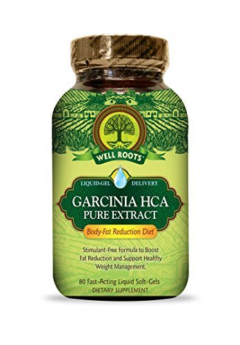 Well Roots Garcinia HCA Pure Extract Diet Supplement, 80 Count Well Roots Garcinia HCA Pure Extract Diet Supplement, 80 Count