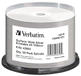 Produkt-Bild: Verbatim CD-R Rohlinge (52x Speed, 700 MB, 80Min Generic, 50-er Spindel) silber