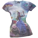 Alice In Wonderland - White Queen Sublimation Junior T-Shirt