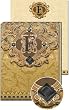 F Monogram Jewel and Gold Foil Embellished Pocket Note Pad