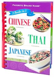 Chinese, Thai, Japanese Cookbook: 3 Books in 1: Favorite Brand Name