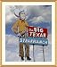 Big Texan Steakhouse Sign, Amarillo, Texas Photograph - Beautiful approx. 25"x29" Framed & Matted Photographic Print by Carol M. Highsmith