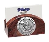 Kansas Jayhawks Ironwood Business Card Holder