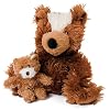 KONG Teddy Bear Dog Toy, Medium, Brown