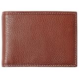 Johnston & Murphy Snap Billtill Wallet - Dark Mahogany Waxhide