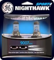 GE Nighthawk SPORT 9007NHS/BP2 Automotive Replacement Bulbs, Pack of 2