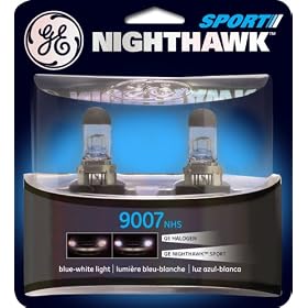 GE 9007NHS/BP2 SPORT Nighthawk Automotive Replacement Bulbs, Pack of 2