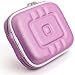 VG Compact (M) Travel Edition Semi Hard Case w/ Removable Carbineer (Purple EVA) for Kodak EasyShare M750 / C135 / M5370 / Touch / M590 / M575 / M550 / M381 / M341 / M380 / C140 / M340 Point & Shoot Digital Cameras
