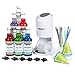 Hawaiian Shaved Ice S900A Shaved Ice and Snow Cone Machine with 6 Flavor Syrup Pack and Accessories