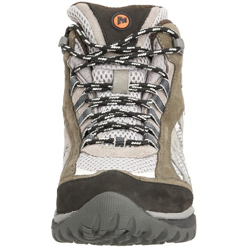 Merrell Women's Siren Ventilator Wtpf Mid Lace Ups Boot Grey/Beluga J514134 4 UK