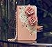 3D Rose FLOWER Beautiful Cute Camellia Handbag Leather Wallet Card Strap Case Cover For Samsung Galaxy ZTE Alcatel LG Nokia Mobile Cell Mobile Cell Phone (ZTE MAX   N9520 Boost Mobile, flower)