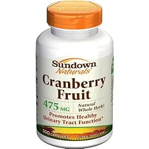 Sundown Naturals Cranberry Fruit, 475mg, Capsules picture