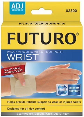 Childrens Toyshop  Sporting Goods : Futuro Wrist Support, Wrap Around, One Size/ADJ, 1 support (Pack of 5)