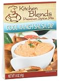 Kitchen Blends Cool Ranch Salsa Dip Mix, 1.4-Ounce Packages (Pack of 4)
