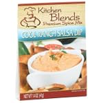 Kitchen Blends Cool Ranch Salsa Dip Mix, 1.4-Ounce Packages (Pack of 4)