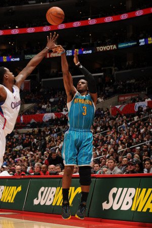 New Orleans Hornets v Los Angeles Clippers: Chris Paul and DeAndre Jordan Photographic Poster Print by Noah Graham, 8x12