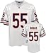 Chicago Bears Lance Briggs #55 Reebok White Replica Jersey, XXXX-Large