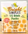 Stevita Co. Inc., ~ BRIGHT Singles - Orange flavored stevia drink mix packets