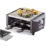 Bob-Home BH2742 Raclette Grill Pierrade Quatro 680Wpar Bob-Home