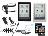 iShoppingdeals - 9 Item Lot Accessory Bundle for Sony PRS 600 Touch Edition