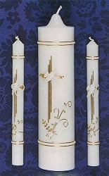 3-pc Wedding Candle Set