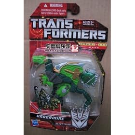 Transformers Scout Class Undermine Decepticon To Dinosaur
