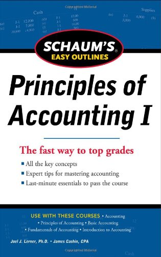 Textbook - Schaum's Easy Outline of Accounting, Revised Edition (Schaum's Easy Outlines)