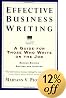Effective Business Writing: Strategies, Suggestions and Examples
