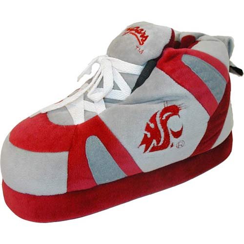 Comfyfeet Washington State Cougars Slippers Lg- Unisex 8 - 9.5