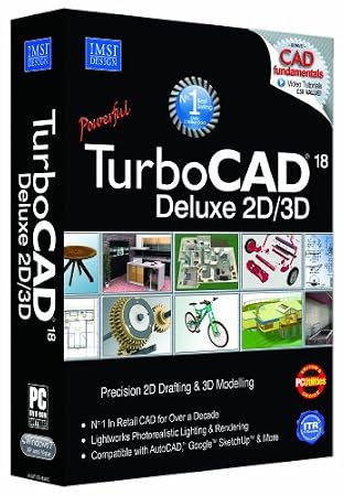 TurboCAD 18 Deluxe (PC DVD ROM)
