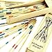ULAKY Wooden Pick Up Sticks And Box Traditional Game Pickup Stick Toy