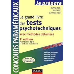 Le grand livre des tests psychotechniques avec m�thodes d�taill�es
